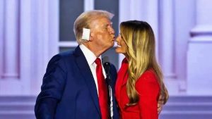 Donald e Melania Trump