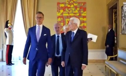 Mattarella riceve Stubb: amicizia e sintonia tra Finlandia e Italia