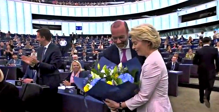 Von der Leyen confermata a capo della Commissione Ue, sostegno dei Verdi