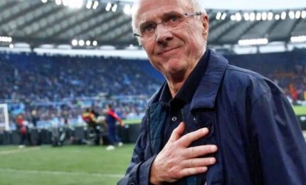 Addio Eriksson. La sua lezione: "Non dispiacerti, sorridi"