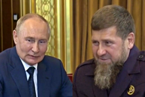 Vladimir Putin e Ramzan Kadyrov