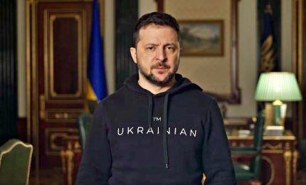 Ucraina, Zelensky ringrazia l'Italia per gli aiuti offerti finora