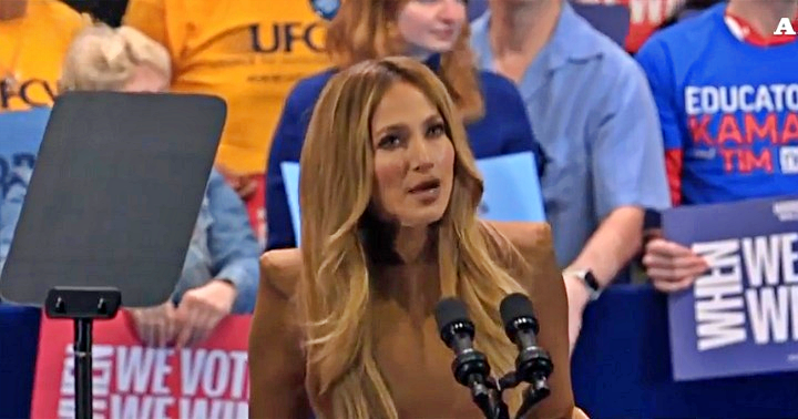 Vip in prima linea: Jennifer Lopez e LeBron James sostengono Kamala Harris