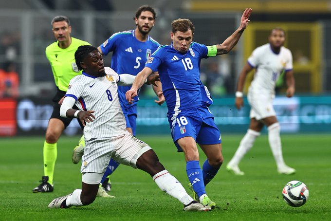 Nations League: Francia troppo forte per l’Italia, 3 1 a San Siro