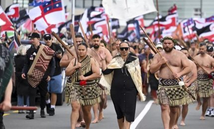 Nuova Zelanda, migliaia di persone marciano per i diritti dei Maori