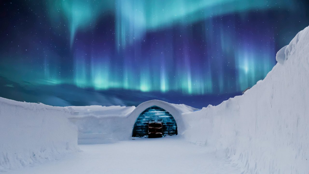 Inverno in un igloo: un sogno che puoi realizzare anche in Italia | Sembra di vivere in un villaggio del Polo Nord