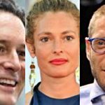 John, Ginevra e Lapo Elkann