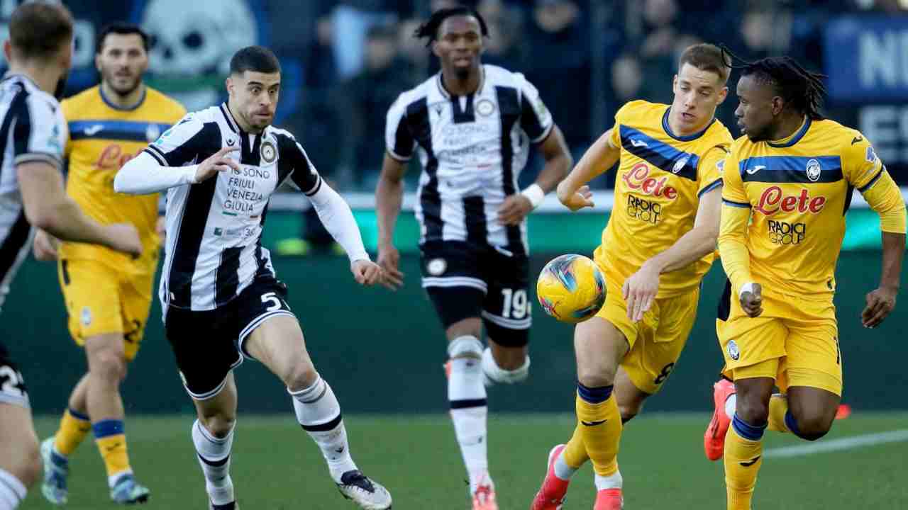 Calcio Serie A: Udinese ferma l’Atalanta, Lecce vince a Empoli e pari nel derby della Mole