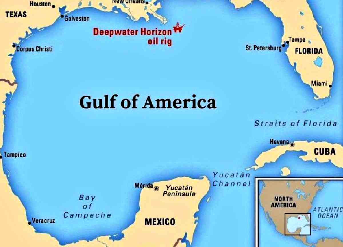 Google cambia nome al Golfo del Messico negli Usa: ora si chiama “Golfo d’America”