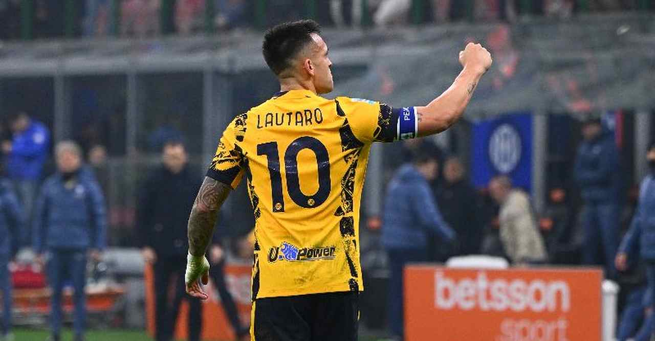 Lautaro ruggisce, Inter in vetta: 1 0 al Genoa