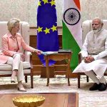 Ursula von der Leyen e Narendra Modi (1)