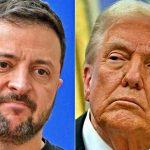 Volodymyr Zelensky e Ronald Trump