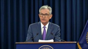 Il presidente del consiglio della Federal Reserve Jerome Powell