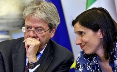 Paolo Gentiloni e Elly Schlein